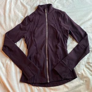 Lululemon Purple Define Jacket Wing Mesh
